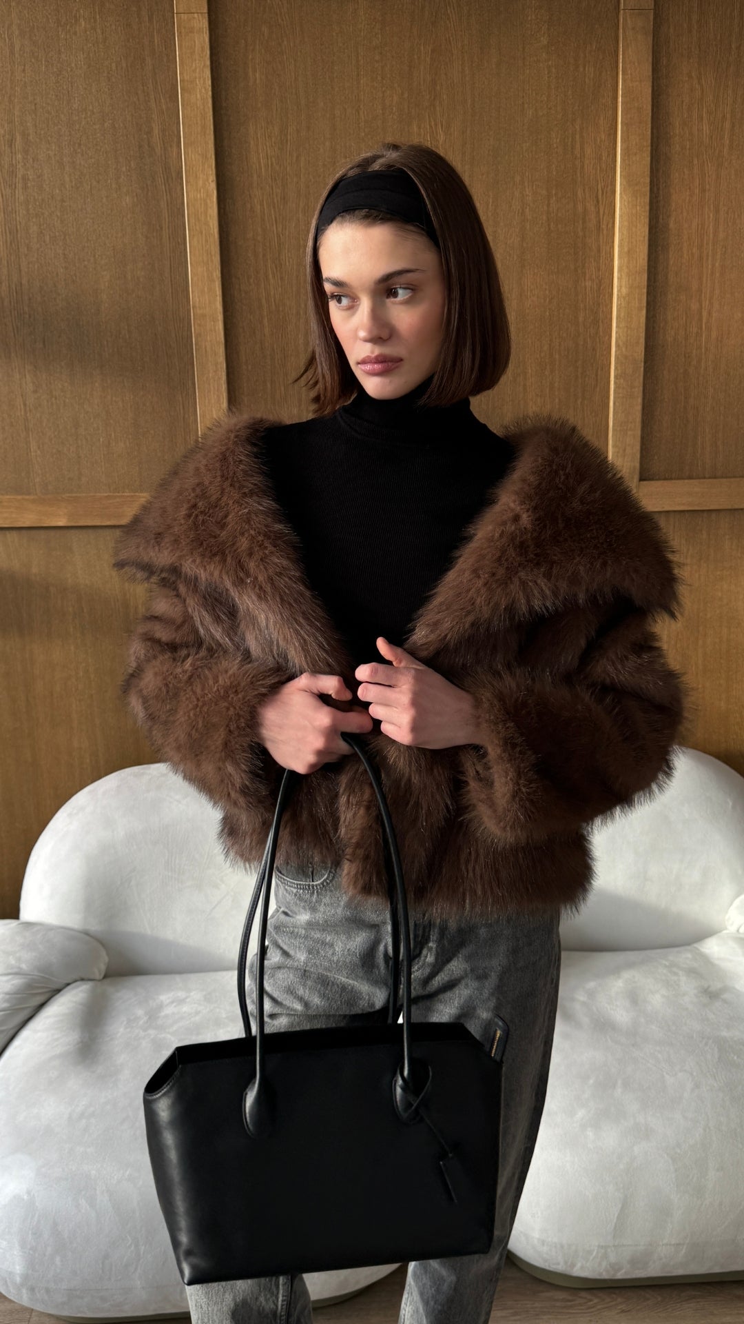 Rihanne Coat - Dark Chocolate