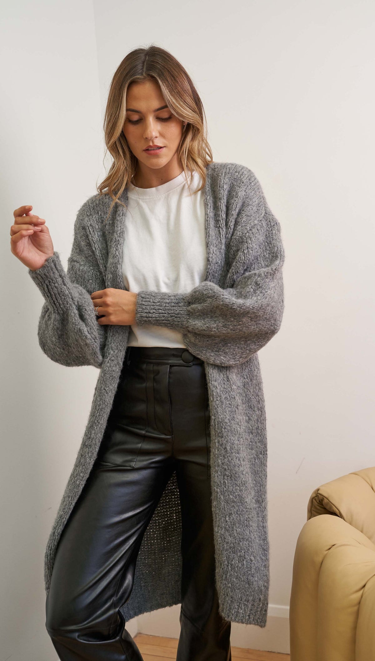 Rosalia Cardigan - Grey