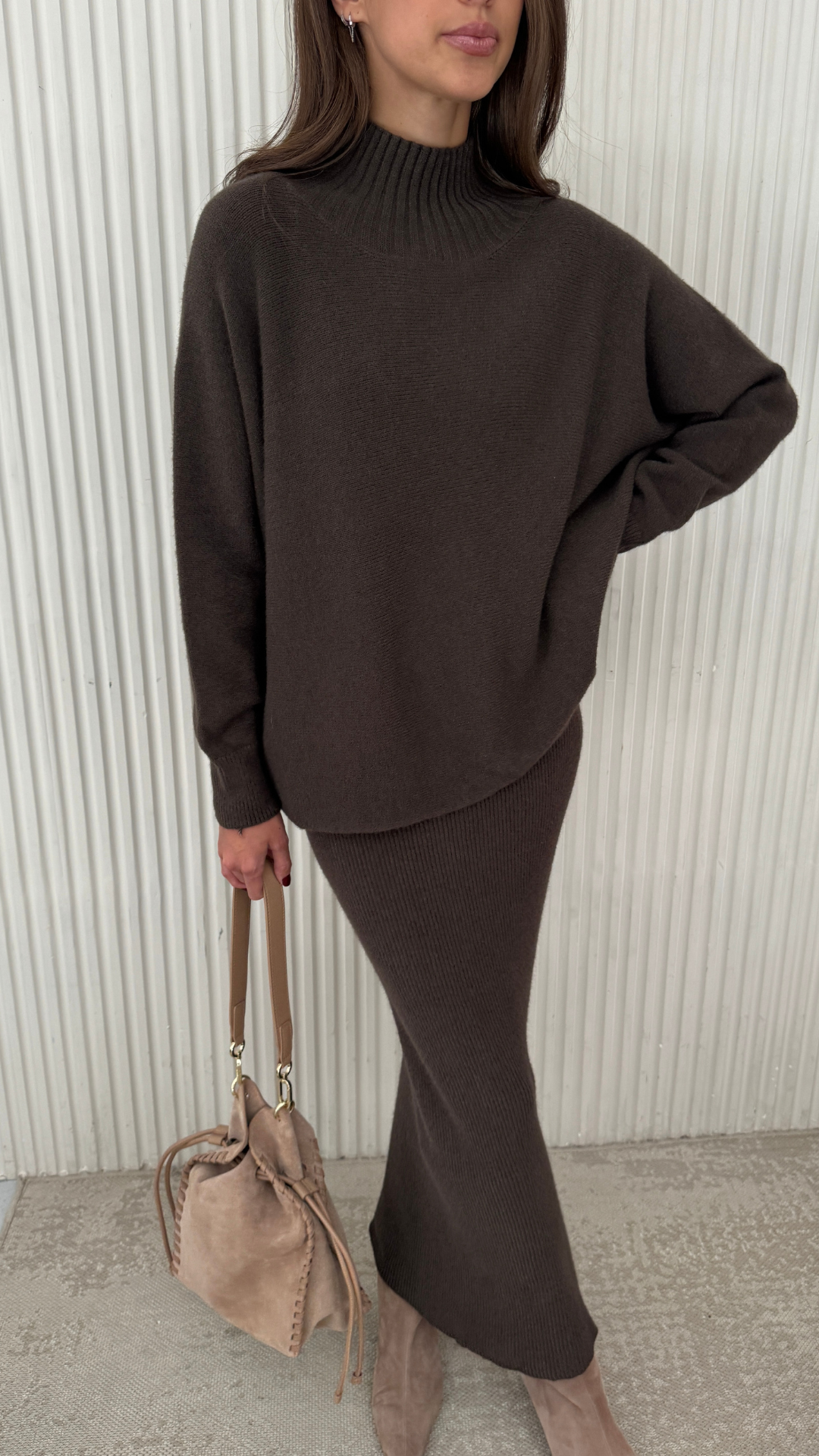 Alma Sweater - Dark Espresso